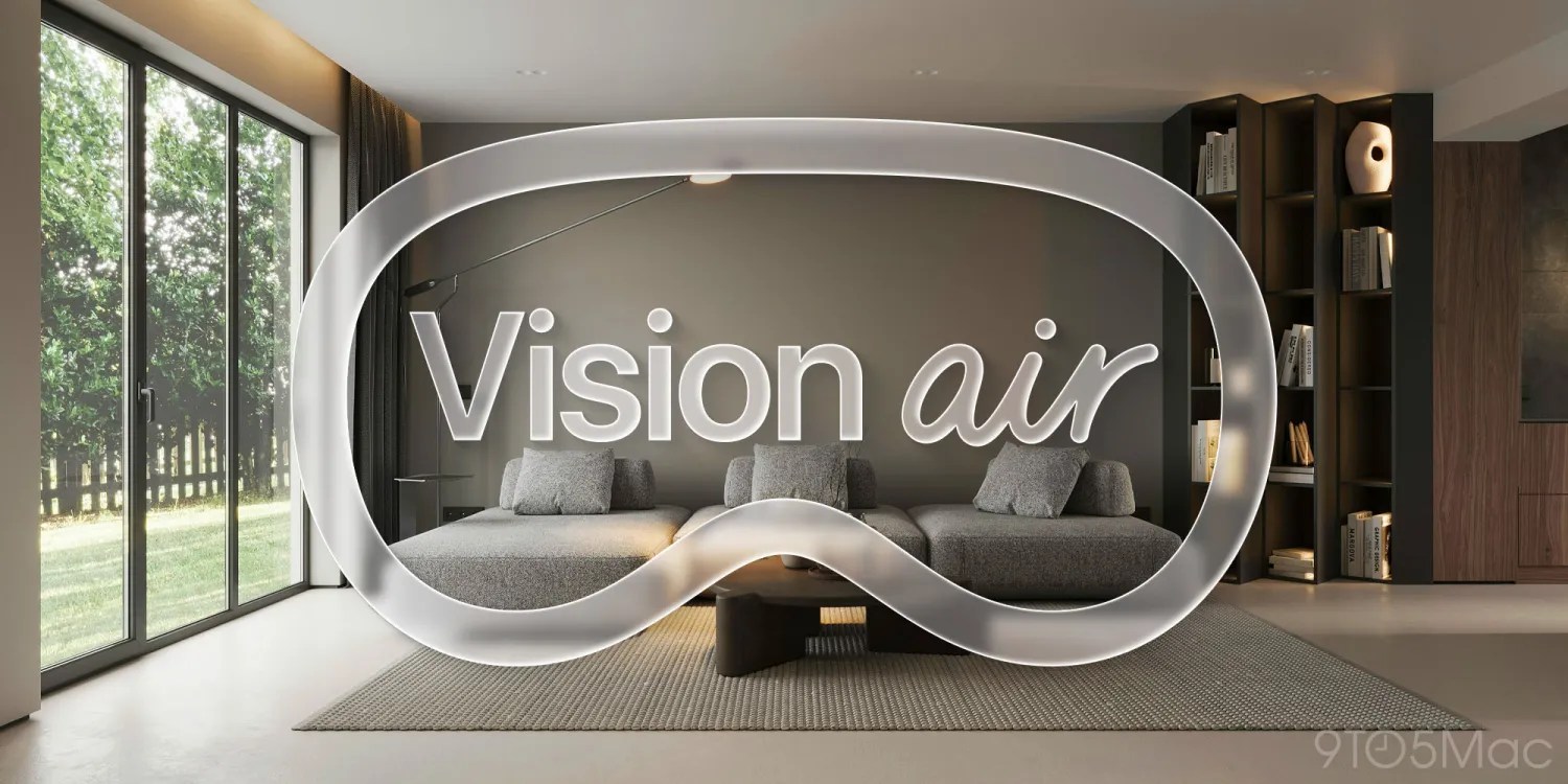 I still want an Apple Vision Air but would understand it being low priority | Conceptual image shown